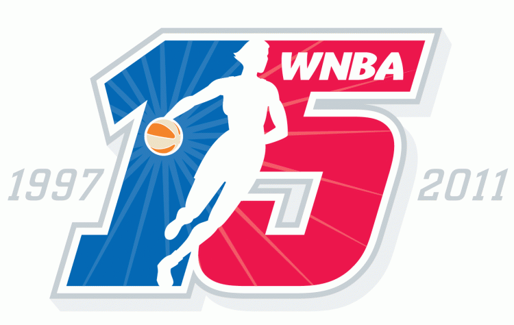 WNBA 2011 Anniversary Logo iron on transfers for clothing